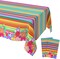 Mexican Fiesta Party Decorations, 2 PCS Plastic Rectangle Mexican Flowers Tablecloth Disposable, Cinco De Mayo Tablecloths Mexican Flowers Decorations Party Supplies Favors Table Cloths Covers Decor